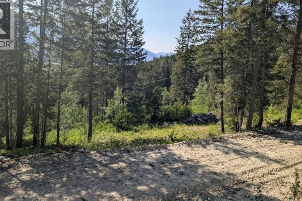 Cleared land with gravel and dirt on a forested hillside with a scenic valley vista. - Site #12, 13 , 14, 3483 Highway 95, Out Of Province_alberta